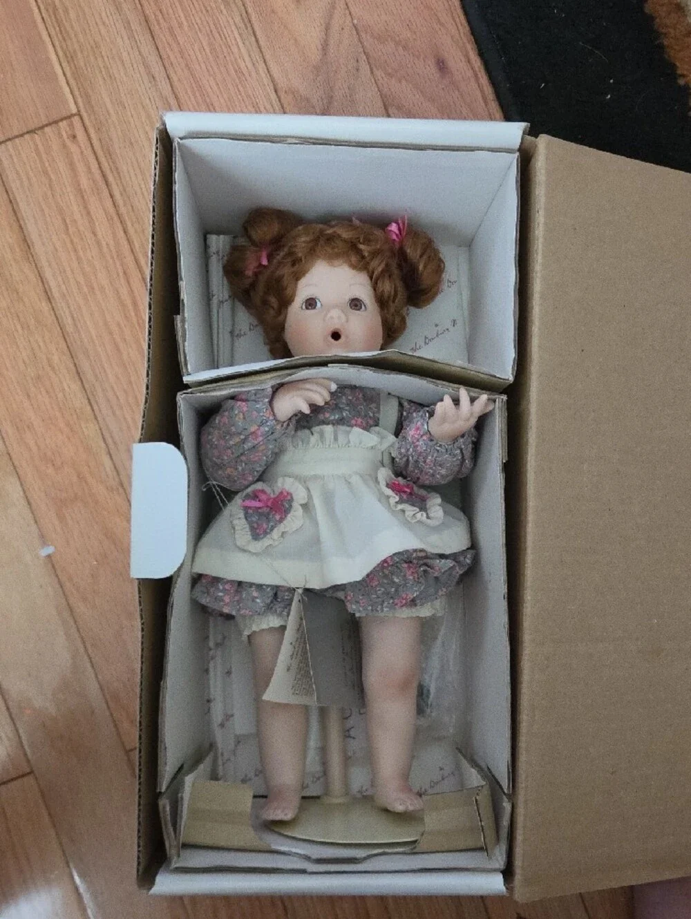 Vintage Porcelain Doll  